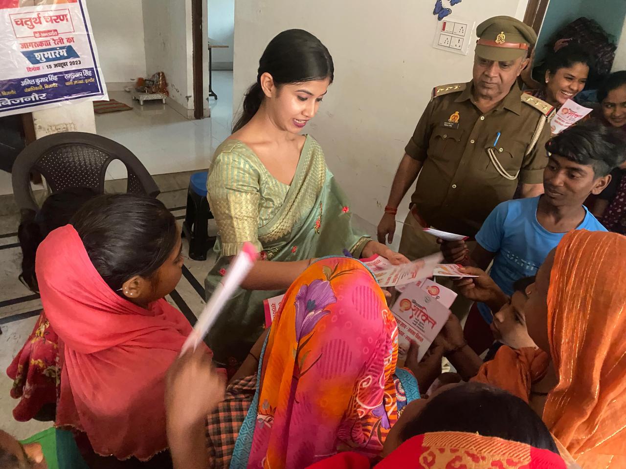 Interactive Abundisha learning session with facilitator and participants